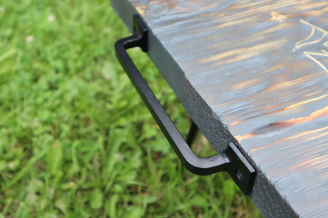 Handmade wooden game and coffee table